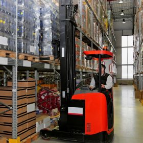 Working more quickly can improve your bottom line, and using the right equipment allows you to do just that. Warehouses typically have rows of high shelves holding pallets of inventory.