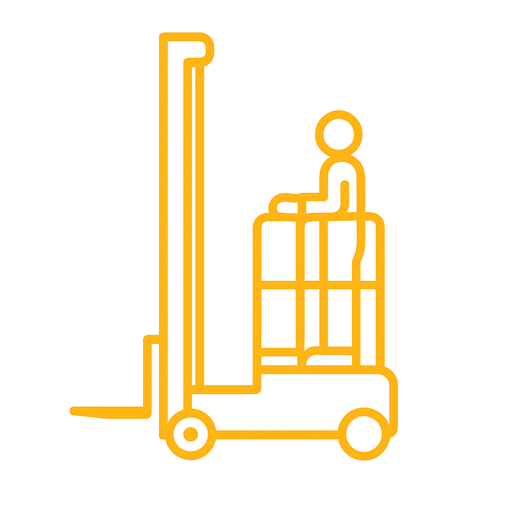order picker outline icon